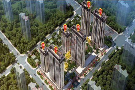 南湖国际社区精装两室两厅一卫拎包入住